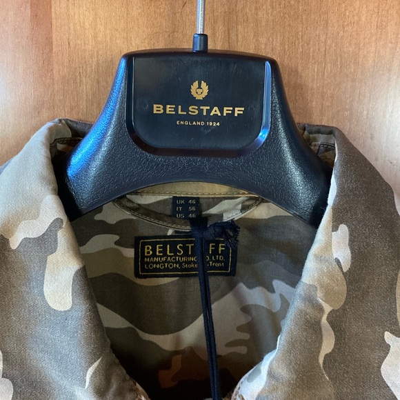 Belstaff Recon Camo Overshirt Jacket Men’s 46 - Picture 3 of 10